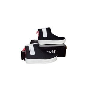 Hurley Women's Bacona Boots BLACK / WHITE, Size 6 NEW WITH BOX
